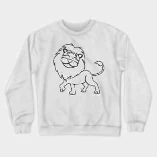 Cute lion Crewneck Sweatshirt